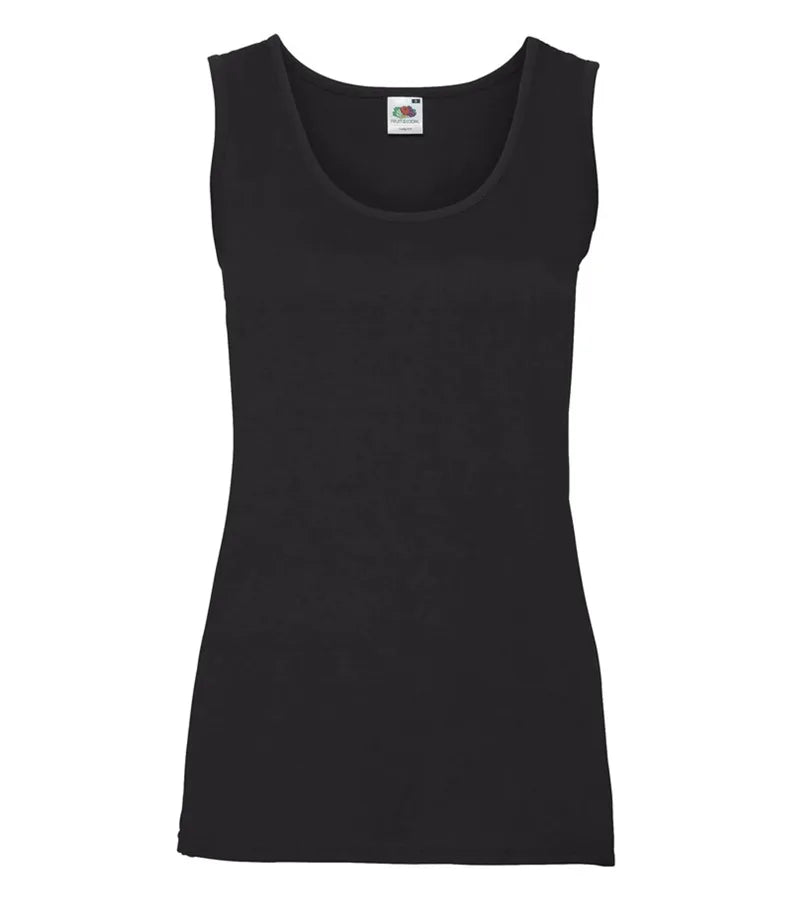 Ladies Valueweight Vest Black