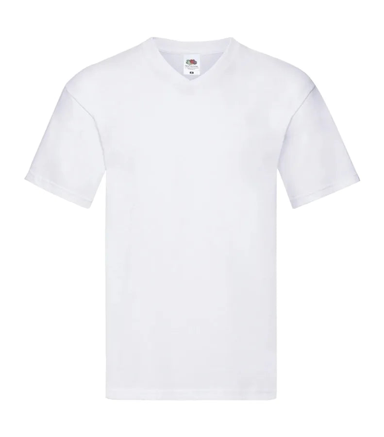 Original V Neck Tee White