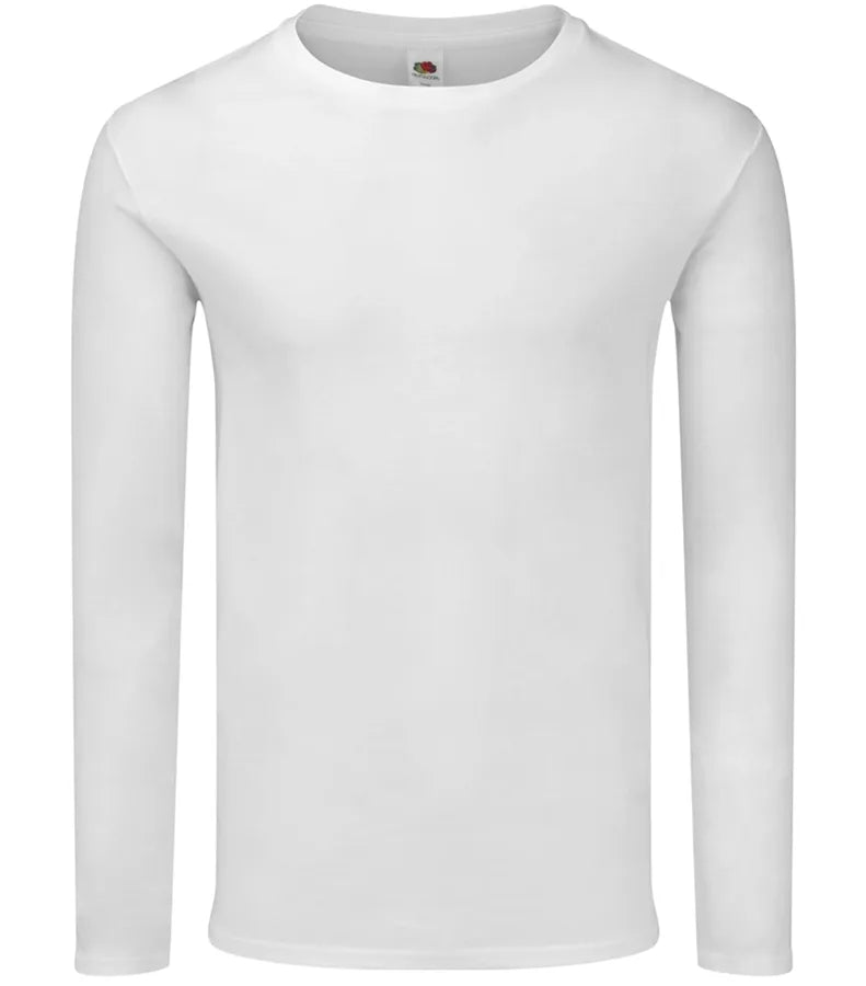 Iconic 150 Long Sleeve T White