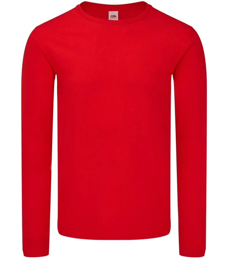 Iconic 150 Long Sleeve T Red