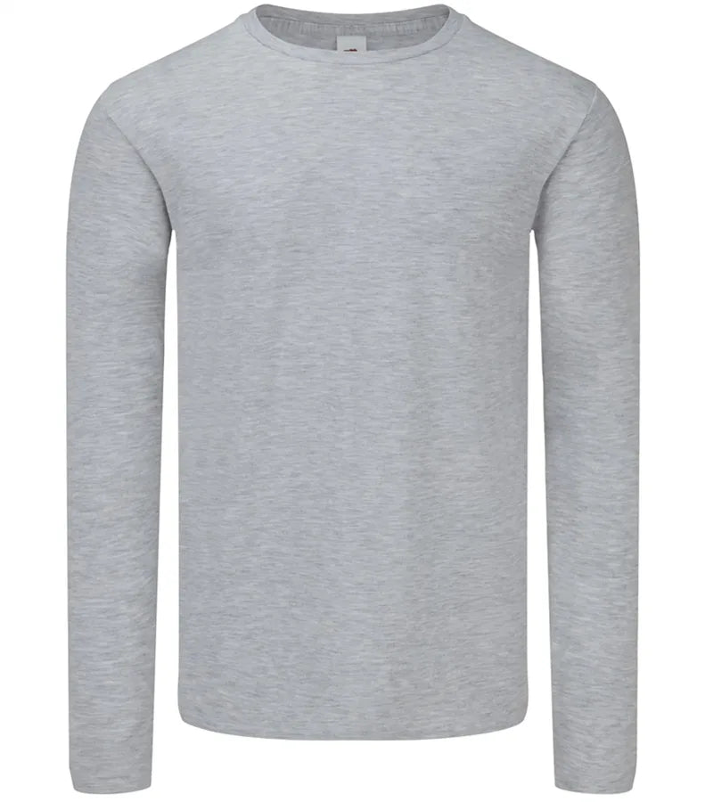 Iconic 150 Long Sleeve T Heather Grey
