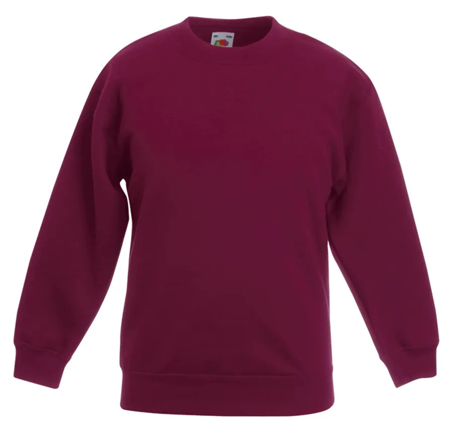 Kids Premium Set in Sweat Burgundy