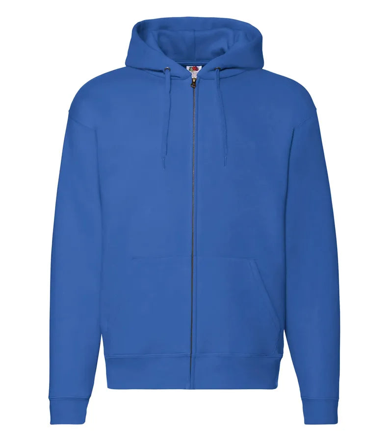 Zip Thru Hooded Sweat RoyalBlue