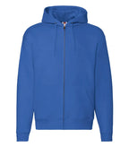 Zip Thru Hooded Sweat RoyalBlue