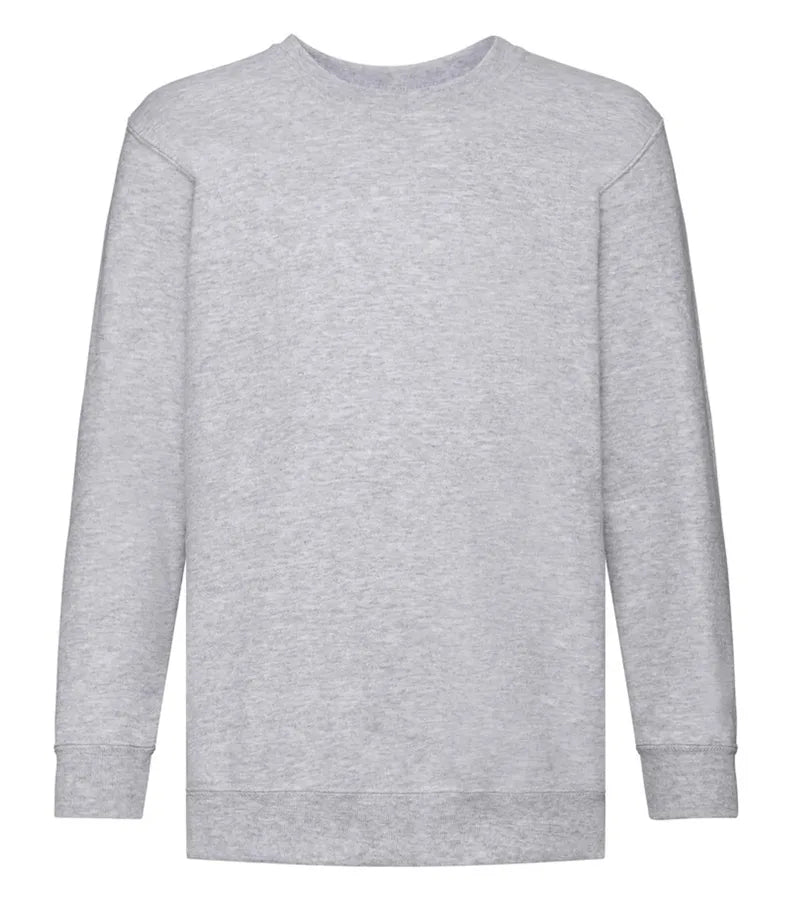 Kids Set-In Sweat Heather Grey