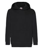 Kids Hooded Sweat Black
