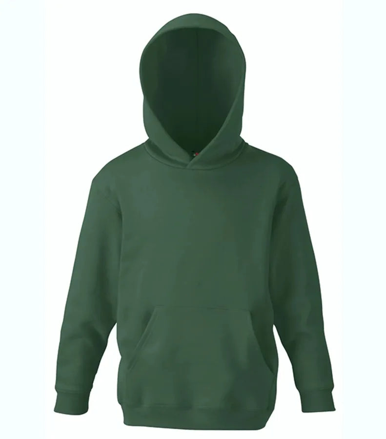 Kids Hooded Sweat Bottle Green