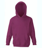 Kids Hooded Sweat Burgundy