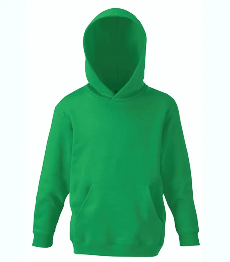 Kids Hooded Sweat KellyGreen