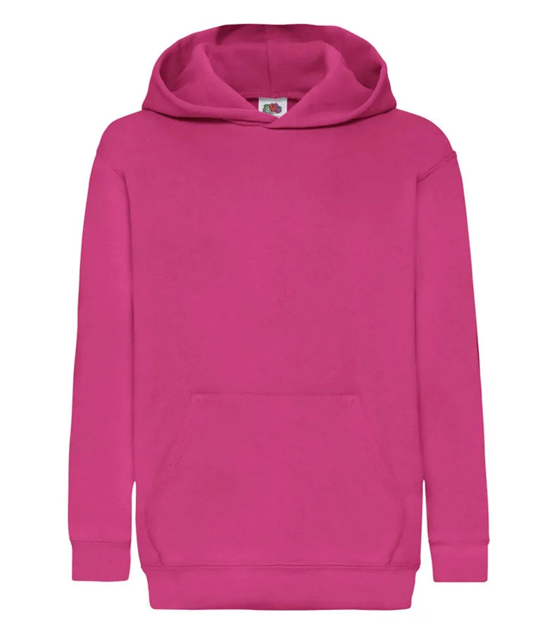 Kids Hooded Sweat Fuchsia