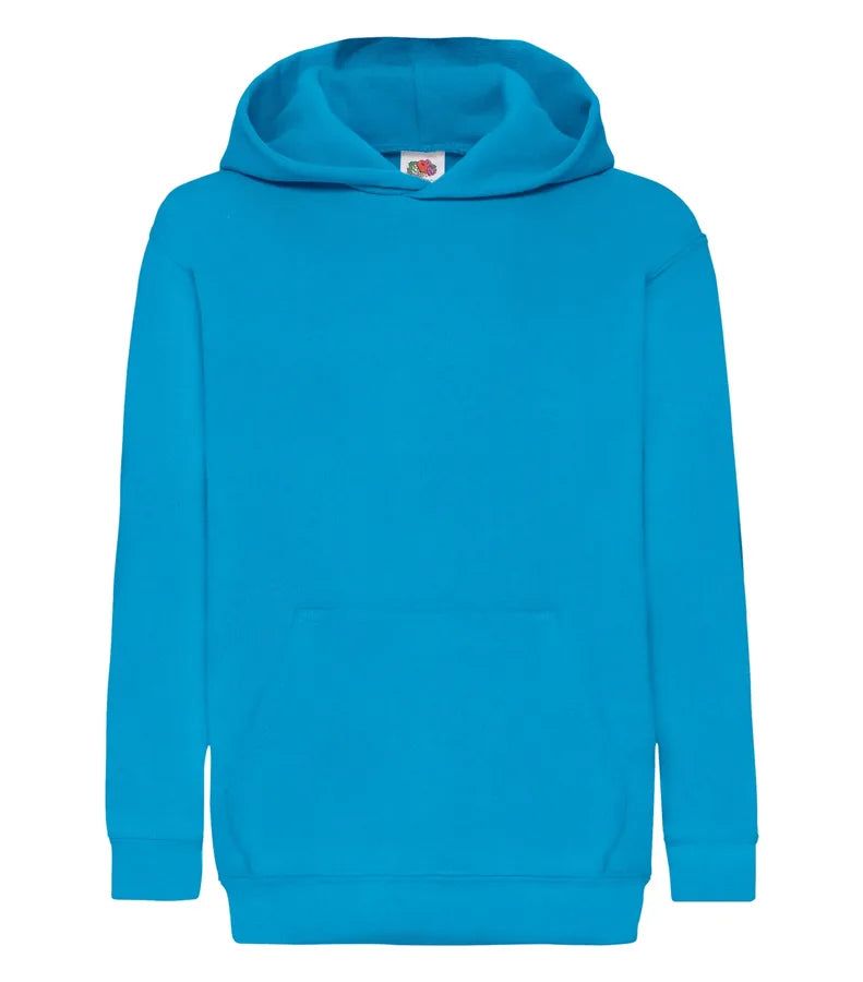 Kids Hooded Sweat AzureBlue
