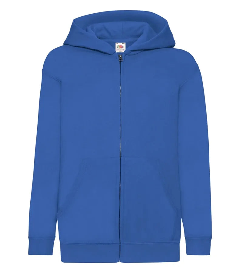 Kids Hooded Sweat Jacket RoyalBlue