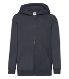 Kids Hooded Sweat Jacket DeepNavy