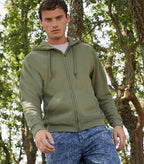 Classic Hooded Sweat Jacket White
