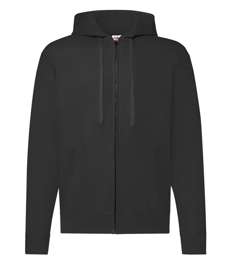 Classic Hooded Sweat Jacket Black