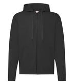 Classic Hooded Sweat Jacket Black