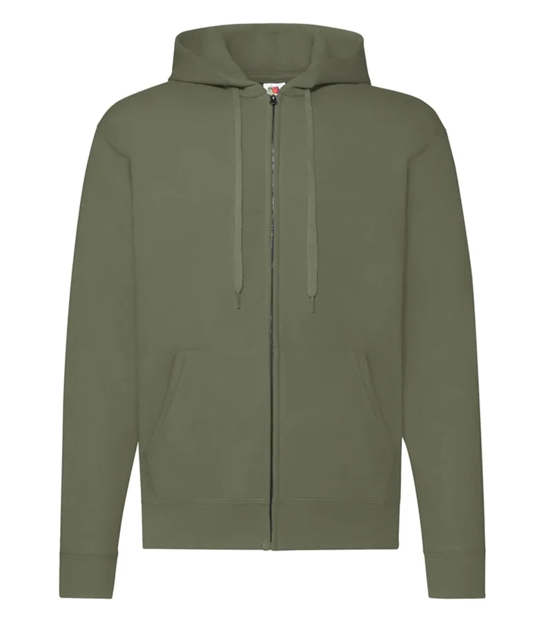 Classic Hooded Sweat Jacket ClassicOlive