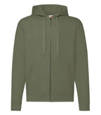 Classic Hooded Sweat Jacket ClassicOlive