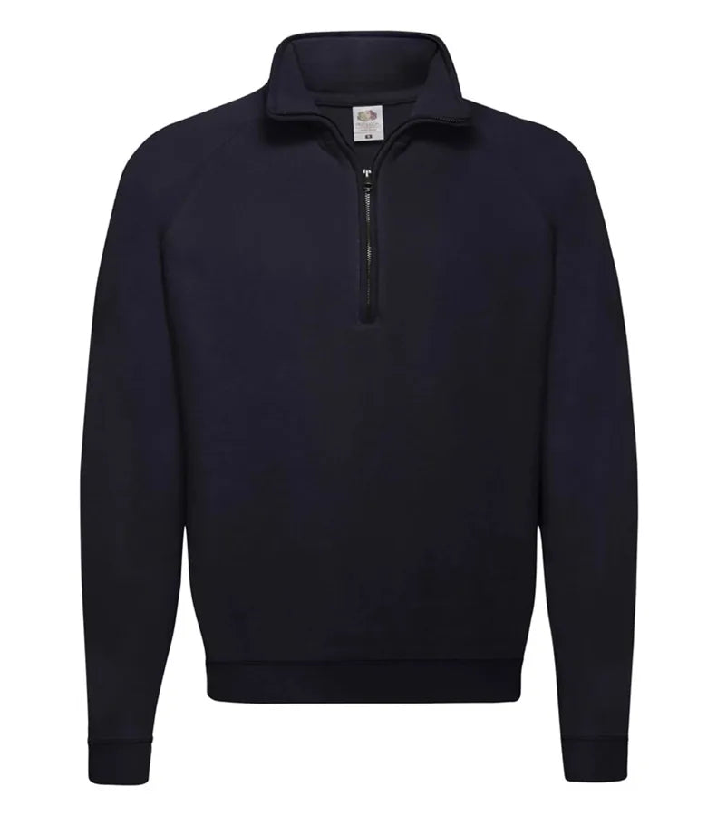 Zip Neck Sweat DeepNavy