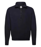 Zip Neck Sweat DeepNavy