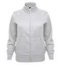 Ladies Premium Sweat Jacket White