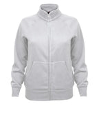 Ladies Premium Sweat Jacket White