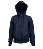 Ladies Premium Hooded Sweat Jacket DeepNavy