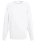 Lightweight Raglan Sweat White