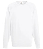 Lightweight Raglan Sweat White