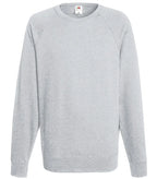 Lightweight Raglan Sweat Heather Grey