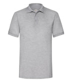 65/35 Heavy Polo Heather Grey