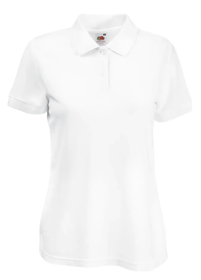 Ladies 65/35 Polo White