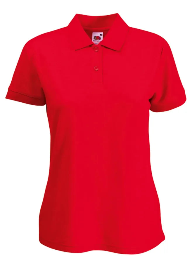 Ladies 65/35 Polo Red