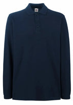 Premium Long Sleeve Polo DeepNavy