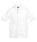 Kids 65/35 Polo White