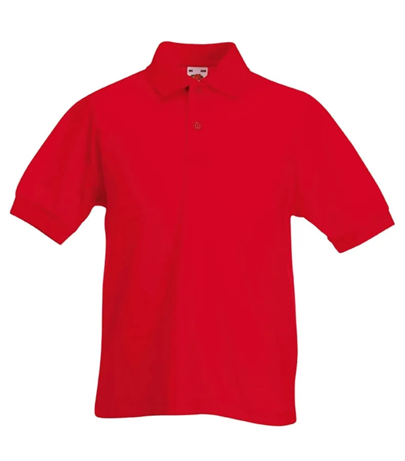 Kids 65/35 Polo Red