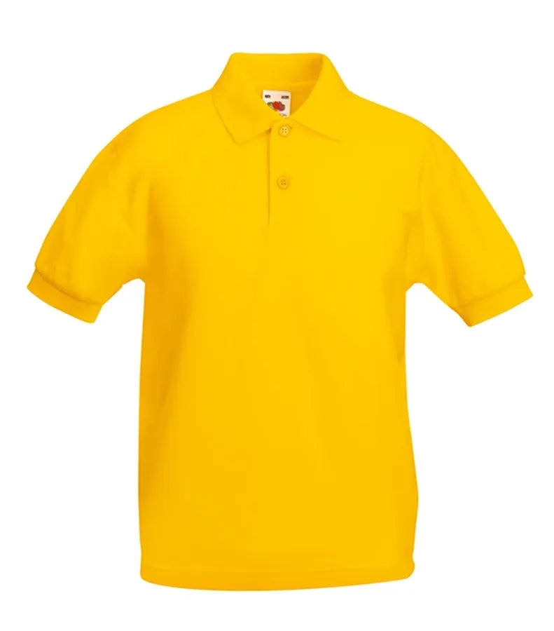 Kids 65/35 Polo Sunflower