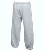 Kids Premium Elasticated Cuff Jog Pants Heather Grey