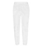 Classic Elasticated Cuff Jog Pants White