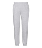 Classic Elasticated Cuff Jog Pants Heather Grey