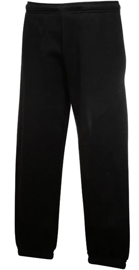 Kids Elasticated Cuff Jog Pants Black
