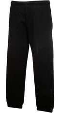 Kids Elasticated Cuff Jog Pants Black