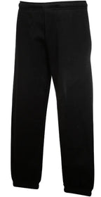 Kids Elasticated Cuff Jog Pants Black