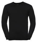 Men´s V-Neck Knitted Pullover Black