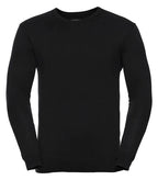 Men´s V-Neck Knitted Pullover Black