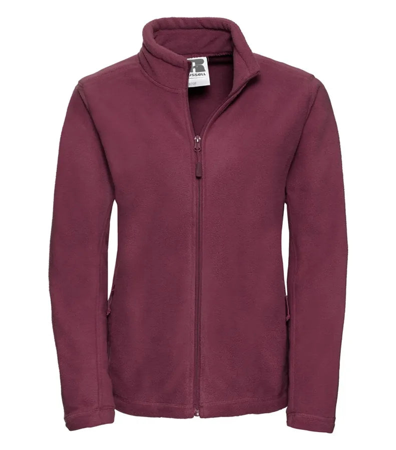 Ladies´ Full Zip Outdoor Fleece Burgundy