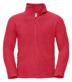 Men´s Full Zip Outdoor Fleece ClassicRed