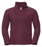 Men´s Full Zip Outdoor Fleece Burgundy