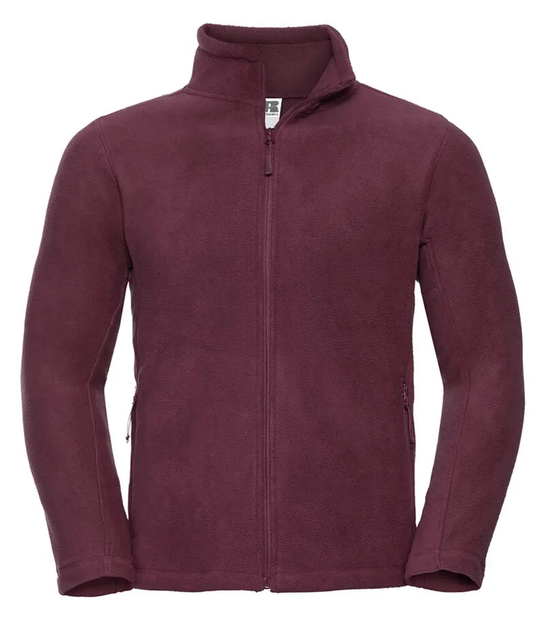 Men´s Full Zip Outdoor Fleece Burgundy