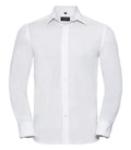Men´s Long Sleeve Easy Care Tailored Oxford Shirt White